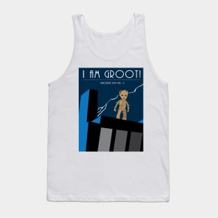 Baby Groot Knight Tank Top